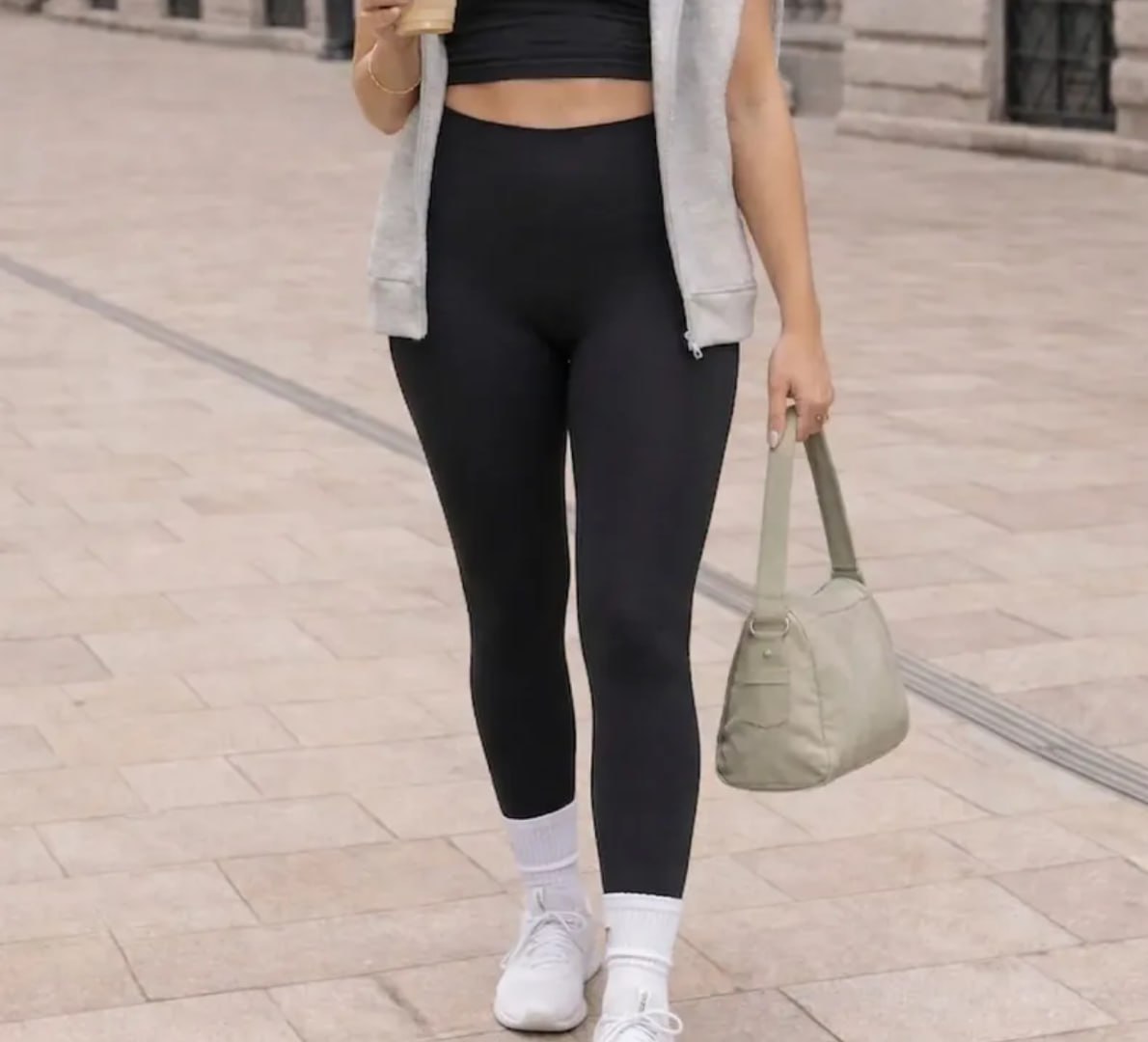 👖 Calça Legging Cintura Alta
