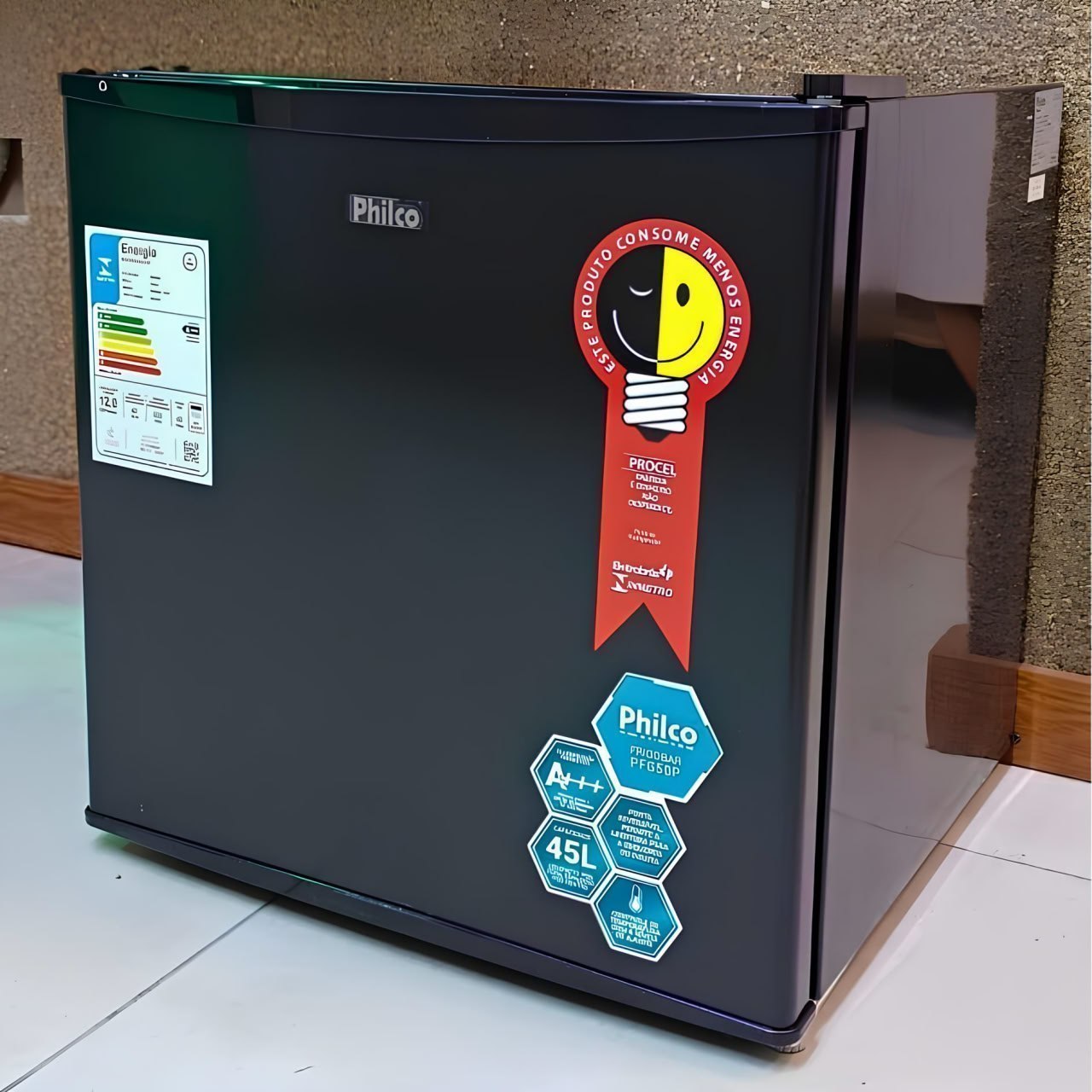 🧊 Frigobar Philco 6 Níveis de Ajustes 45L 1400W - 220v