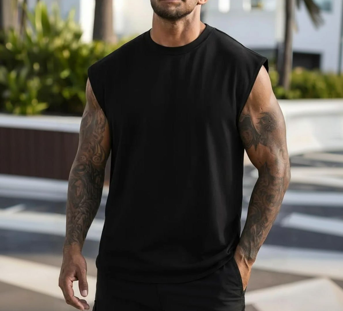 ✅ Regata Masculina Oversized