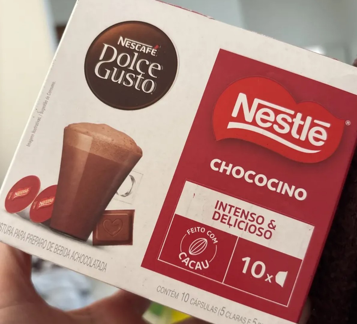 ☕️ Achocolatado Nescafé Dolce Gusto Chococino Classic c/ 10 cápsulas