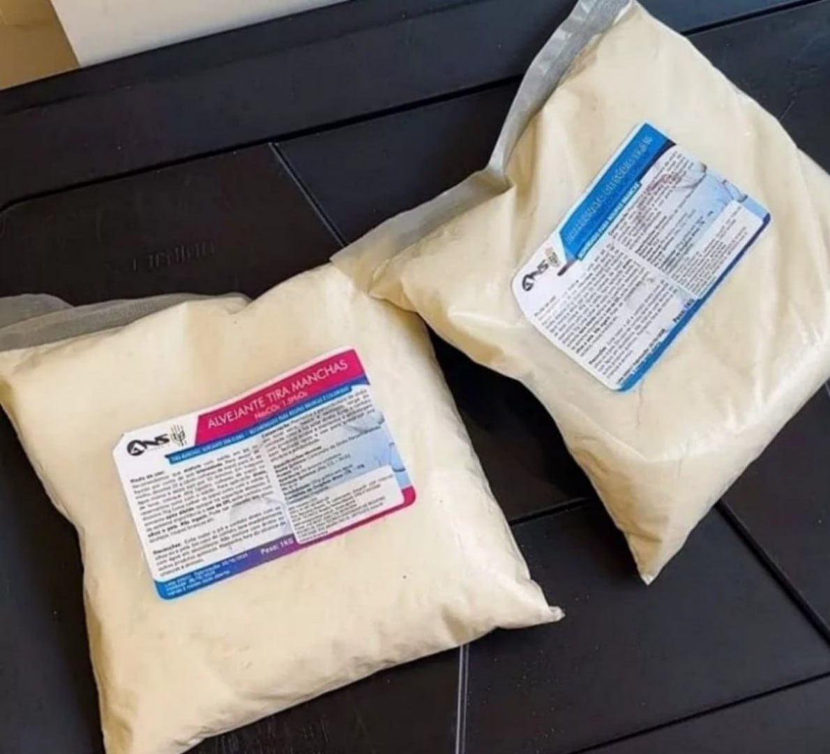 ✅ Tira Manchas Alvejante 1kg + Percarbonato de Sódio 1kg
