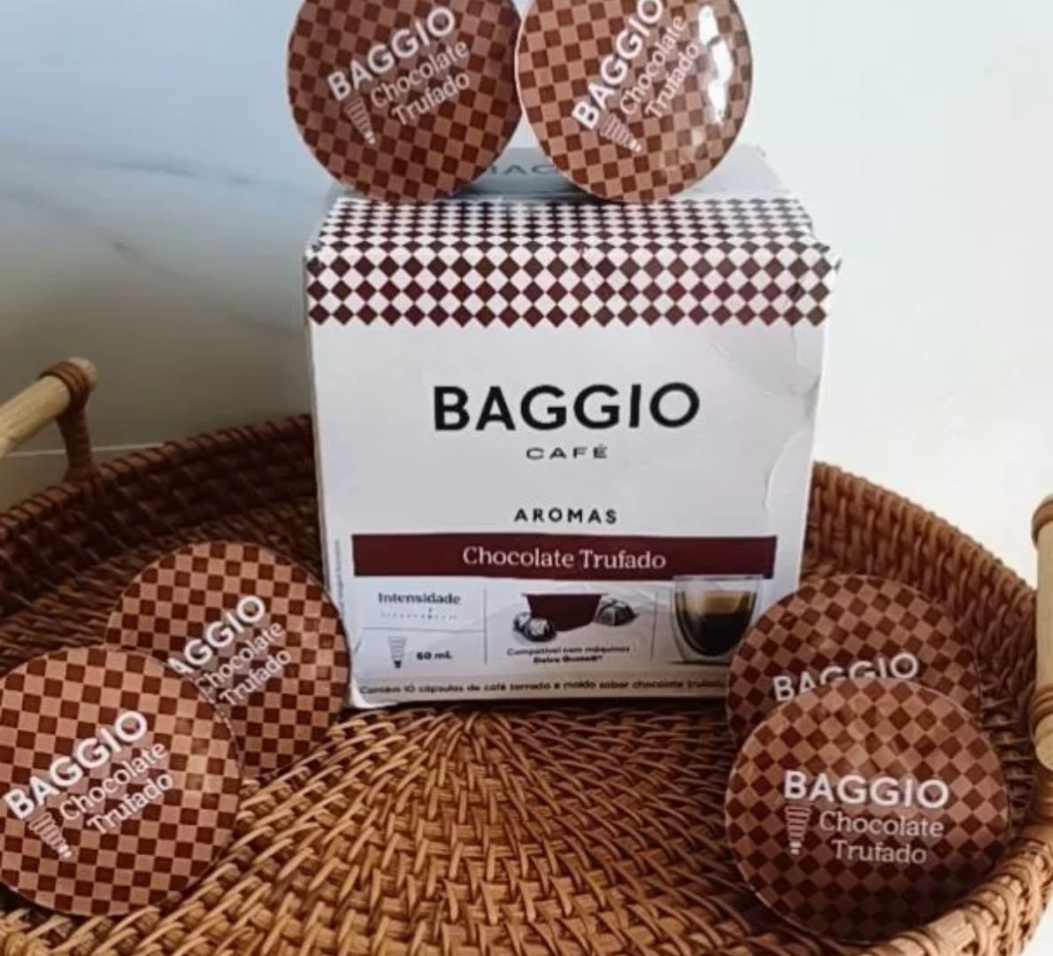 ☕️ Baggio Café Chocolate Trufado Compatível com Nespresso 10 Cápsulas
