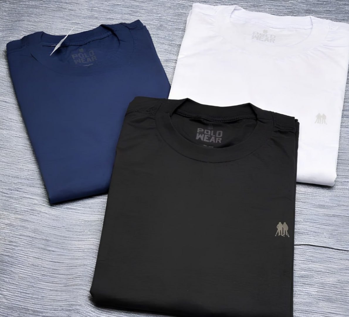 👕 Kit 3 Camisetas Masculinas Polo Wear
