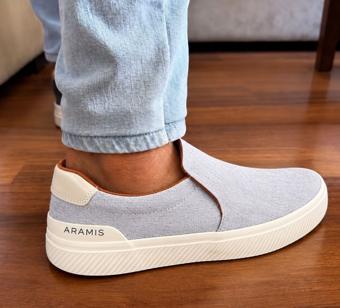 👟 Tênis Casual Aramis Daily Slip Confortável Moderno