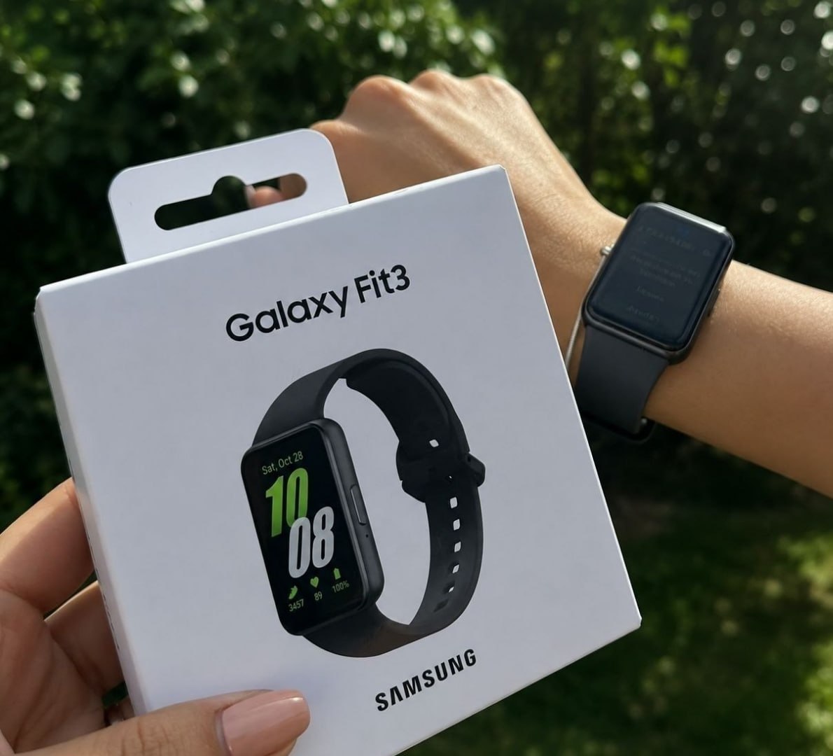 ⌚️ Smartwatch Samsung Galaxy Fit3 Display 1.6" Grafite