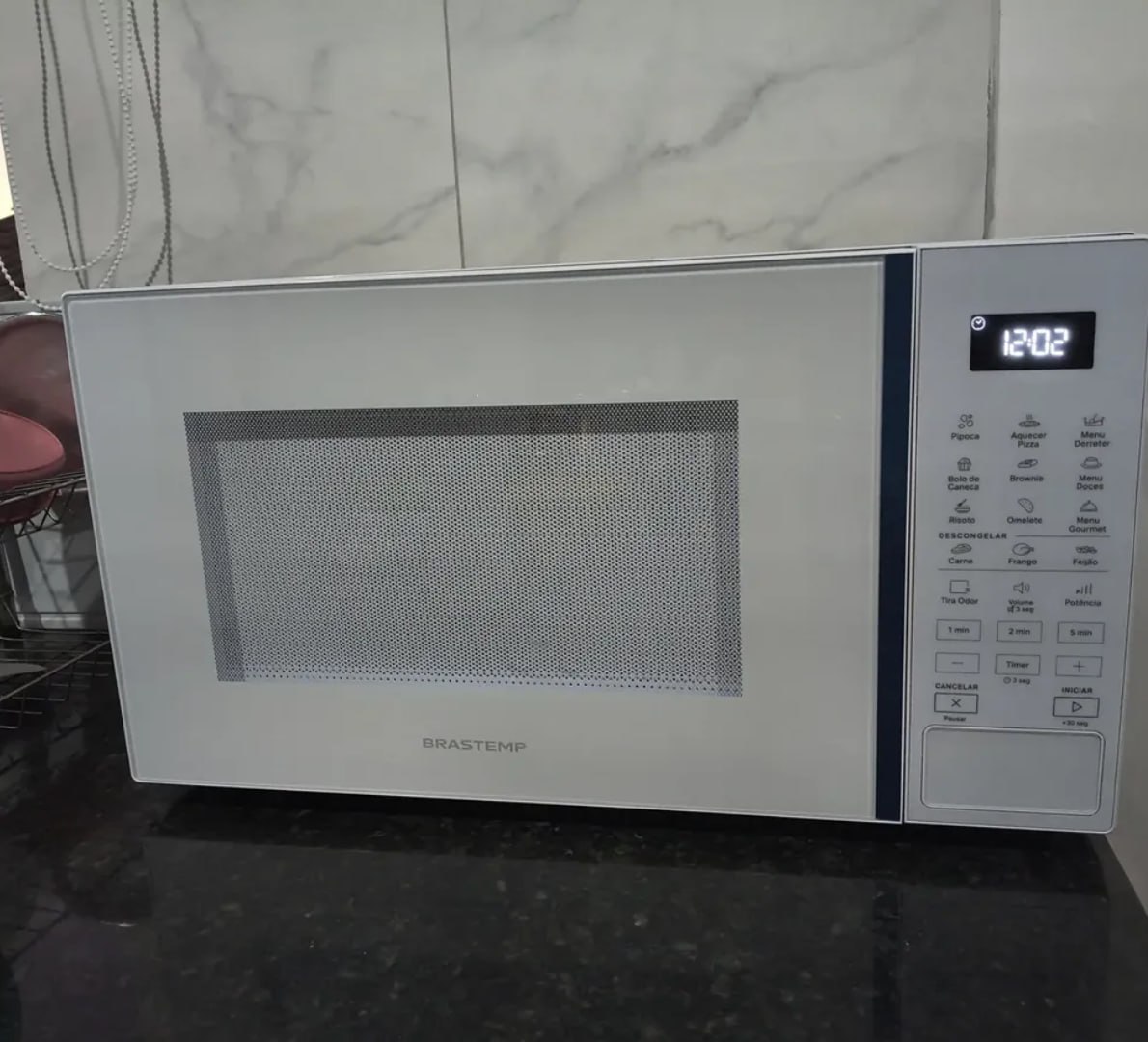 ✅ Micro-ondas Brastemp 32L Branco