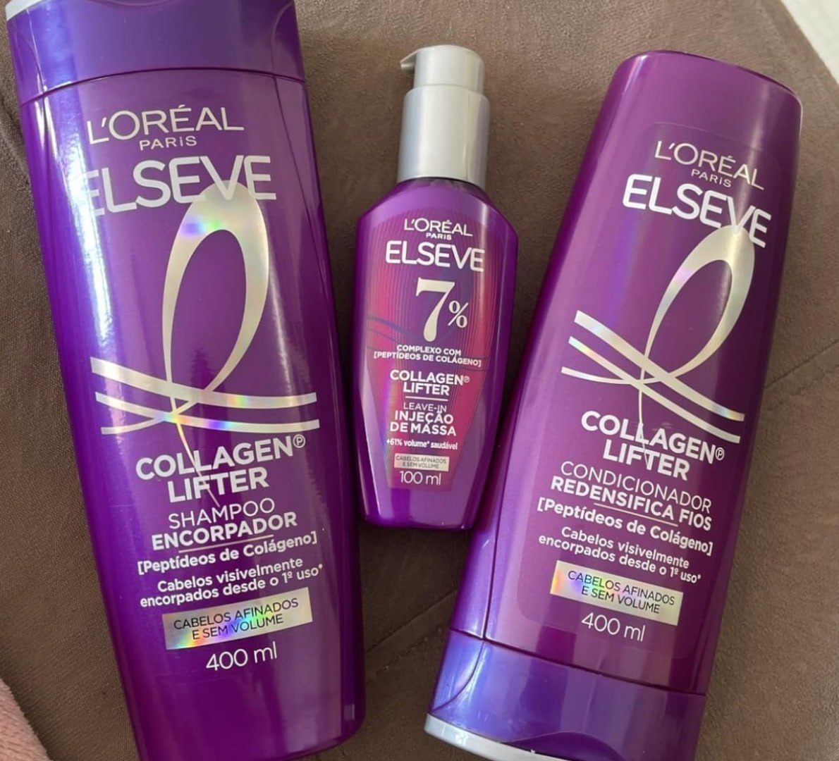 🫧 Shampoo Condicionador Sérum Elseve L'Oréal Colágeno