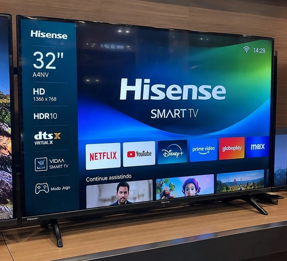 📺 Smart TV Hisense HD 32" Polegadas