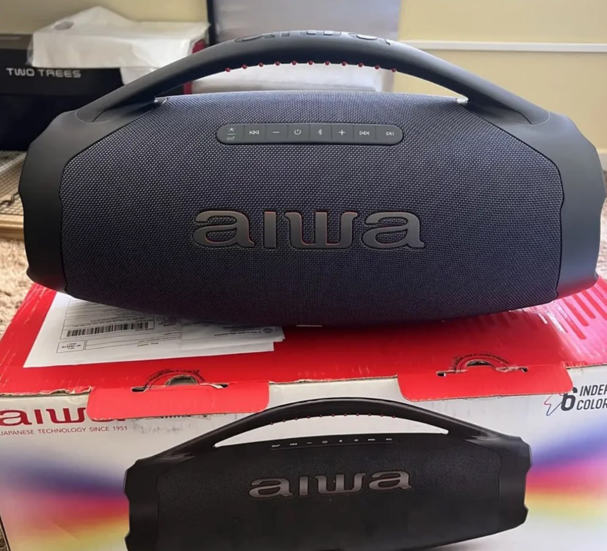 🔊 Caixa De Som AIWA Boombox Plus 200W