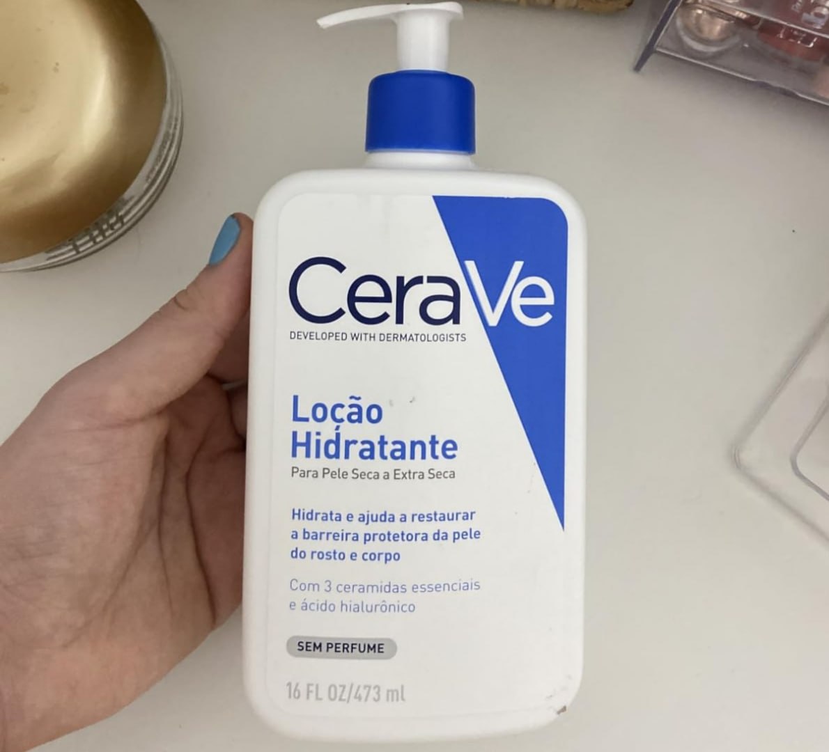 🧴 Loção Hidratante Corporal Sem Perfume CeraVe 473ml