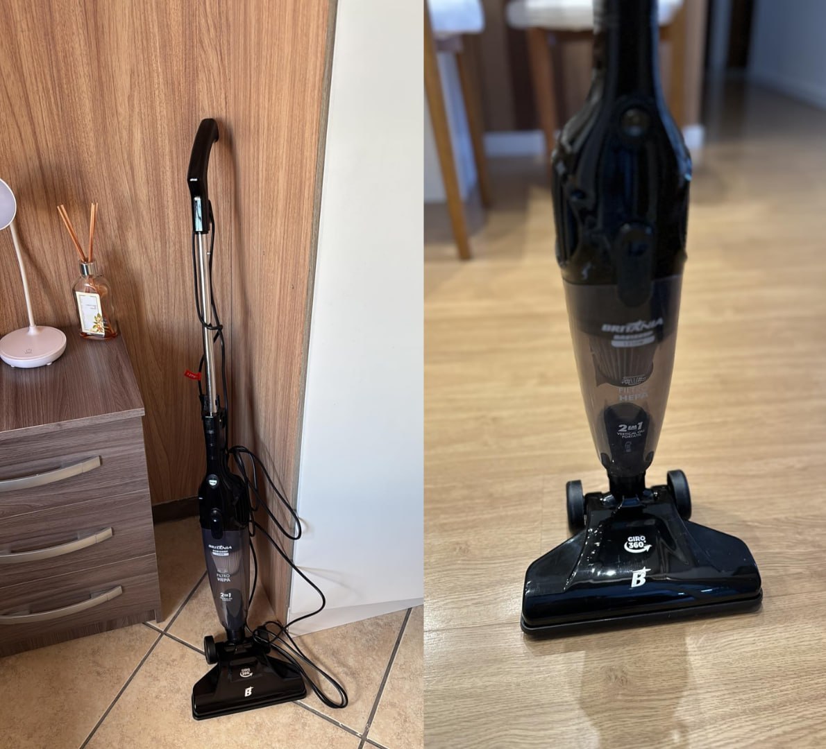 ✅ Aspirador de Pó Vertical Britânia 2 em 1 1250W 127V