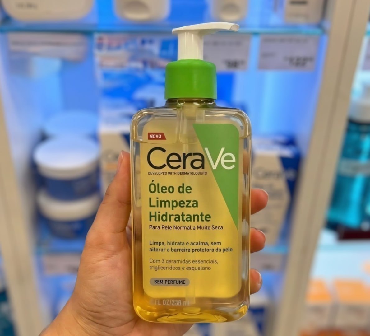 🫧 Óleo de Limpeza Facial Hidratante CeraVe 236ml