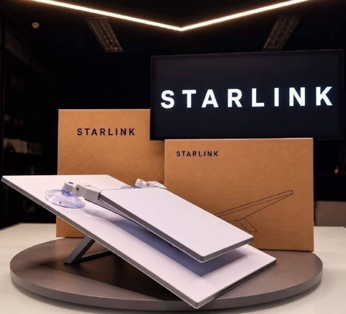 📡 Antena De Internet Via Satélite Starlink Mini