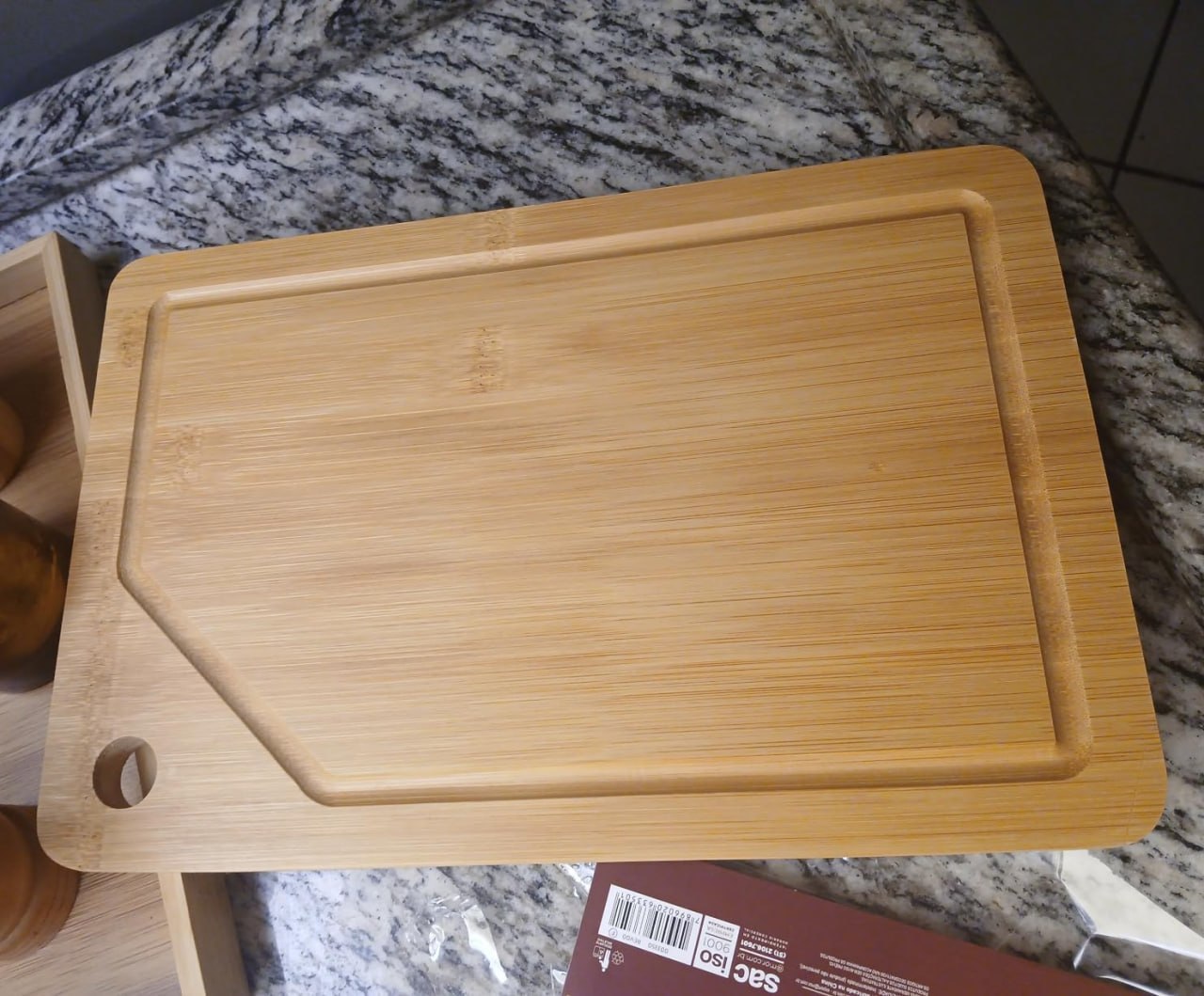 ✅ Mor - Tábua Retangular Bamboo 35cm x 25cm