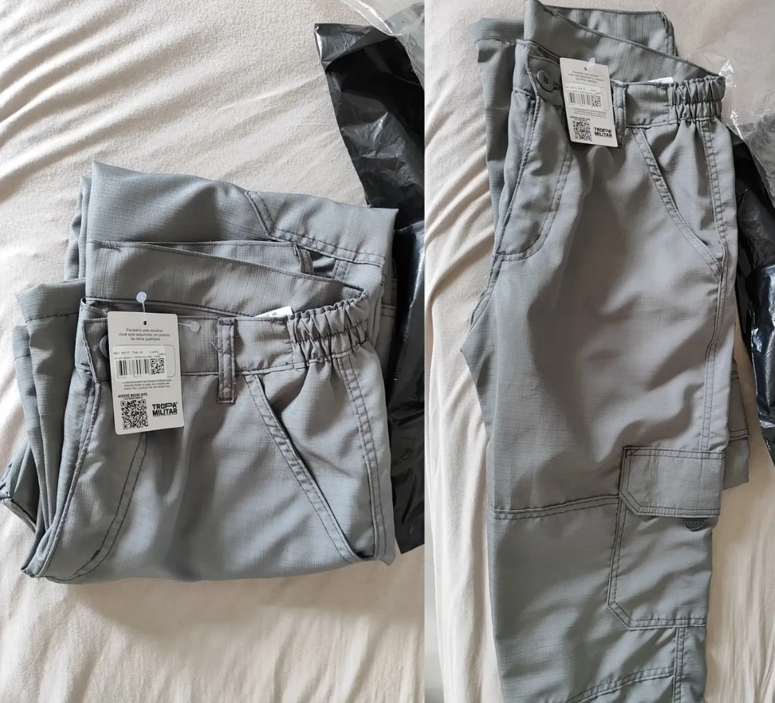 👖 Calça Tatica Militar Cargo 6 Bolsos Reforçada (5 Cores)
