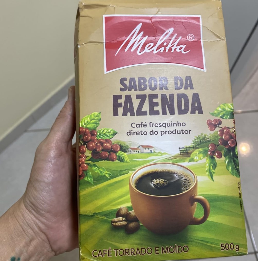 ☕️ Café Melitta Sabor da Fazenda Vácuo 500g