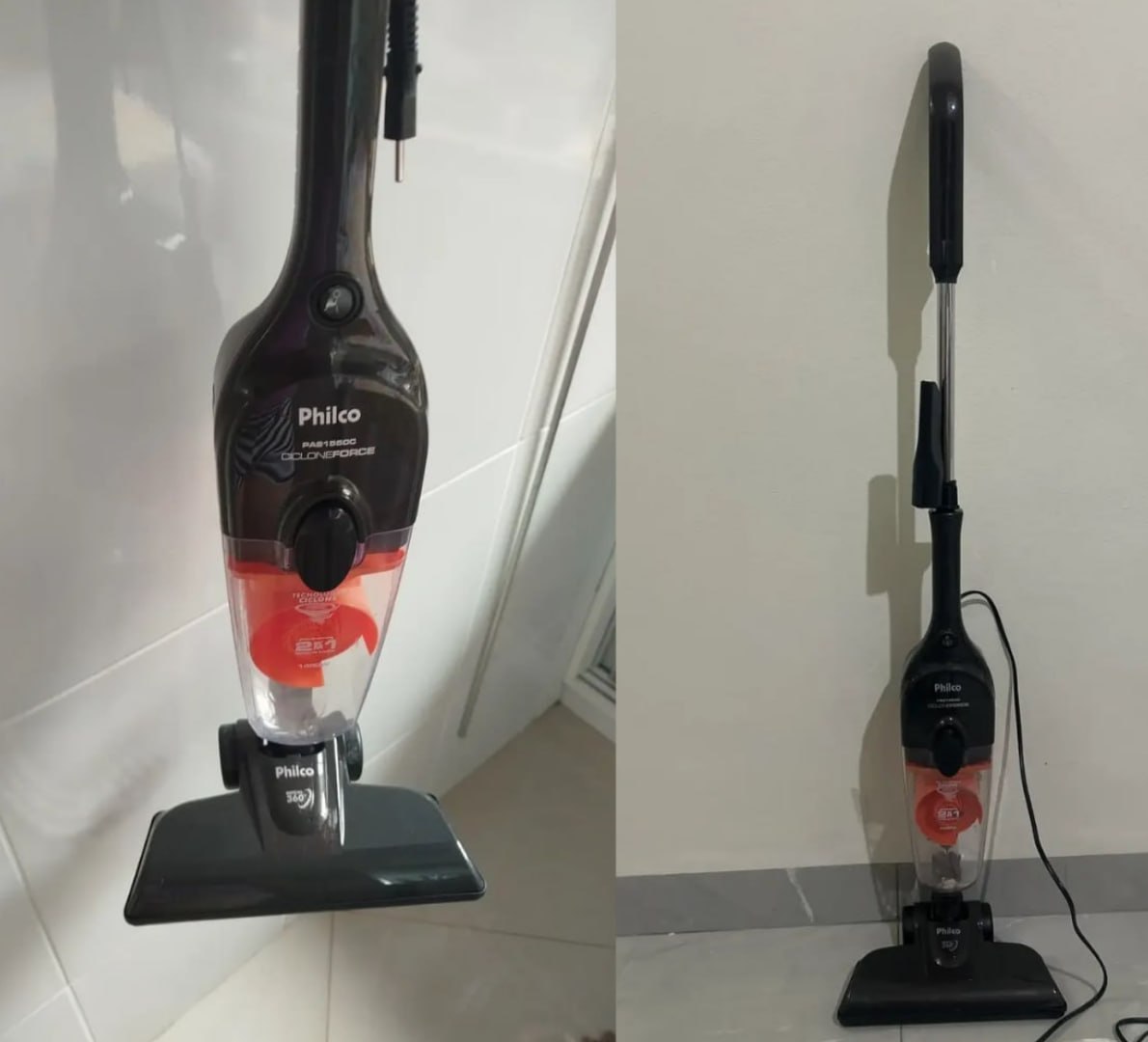 🌬 Aspirador De Pó Vertical 2 Em 1 1400w Philco