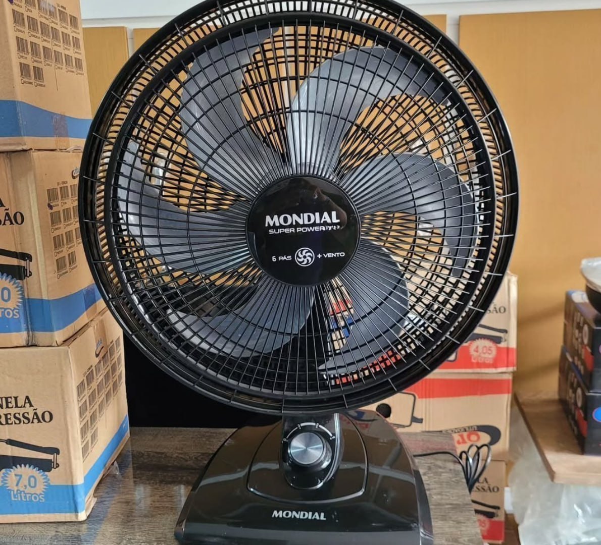 🌬 Ventilador de Mesa 30cm Super Power Mondial