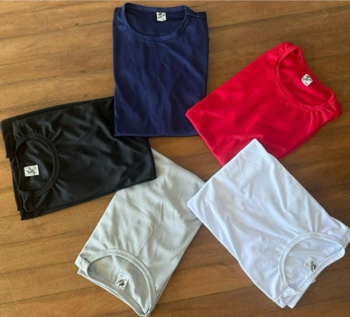 👕 Kit 5 Camisetas Básicas Dry Fit Premium