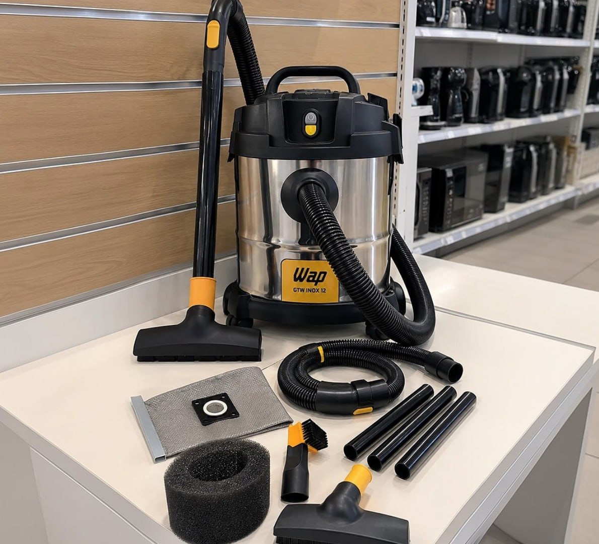 🌬 Aspirador de Pó e Água WAP GTW INOX 12 1400W