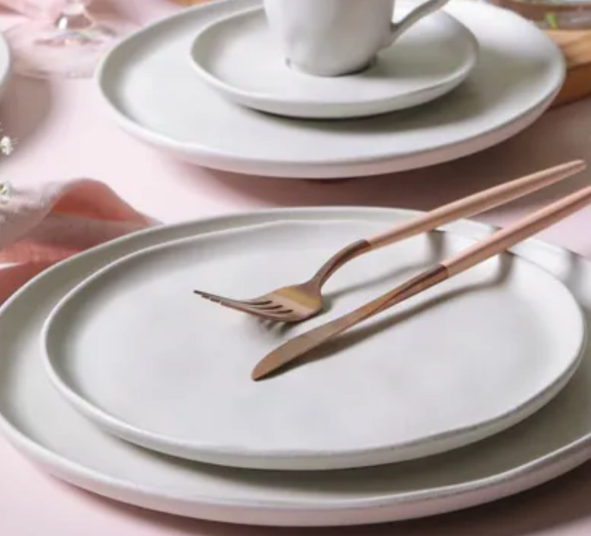 🍽 Aparelho De Jantar 16 Peças - Concrete Alleanza