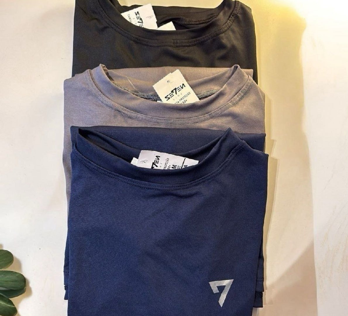 ☀️ Kit 3 Camisetas Térmicas Masculina Segunda Pele