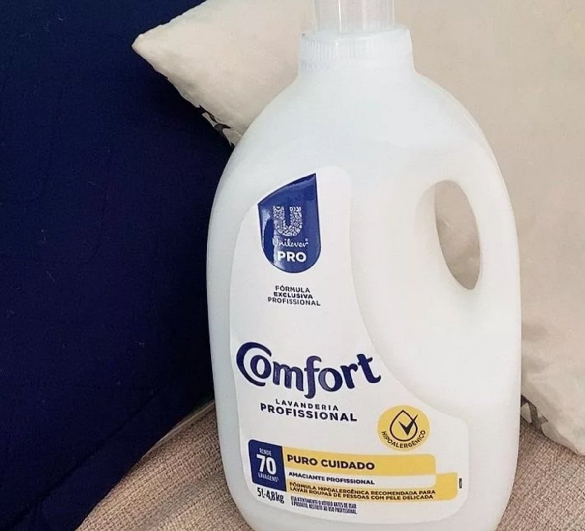🫧 Amaciante Comfort Lavanderia Profissional Puro Cuidado 5L