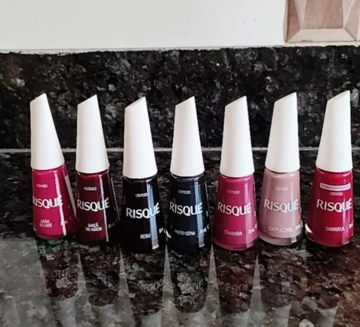 💅 Kit Esmalte Risqué com 7 Cores
