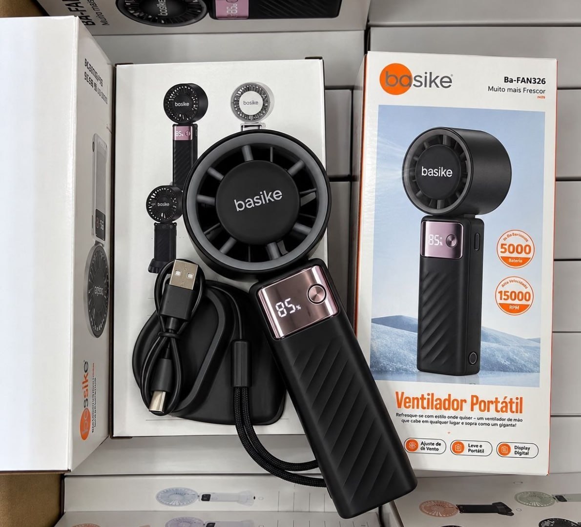 🌬 Mini Ventilador Portátil Turbo