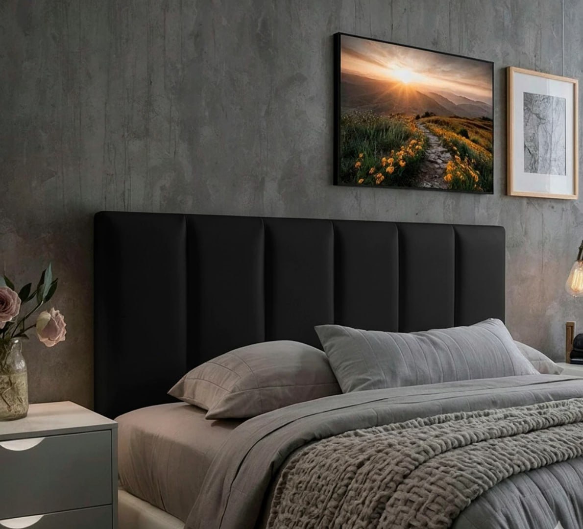 🛏 Kit Cabeceiras Para Cama 45x20cm (várias cores)
