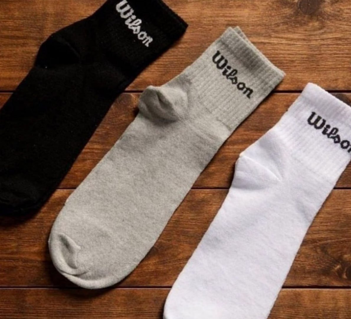 🧦 Kit 6 Pares Meias Wilson Cano Médio