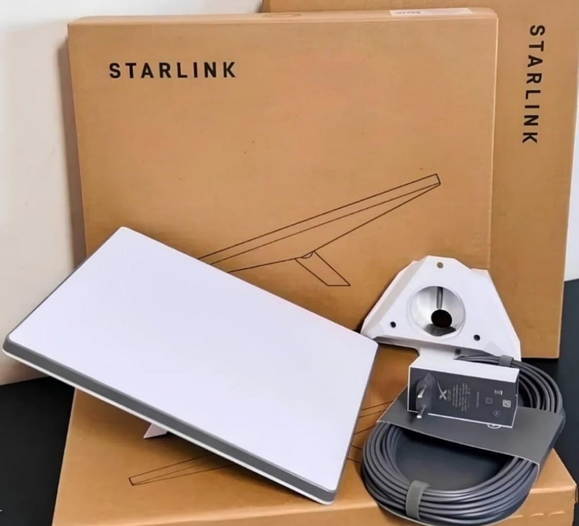 📡 Antena de Internet via Satélite Kit Starlink Mini