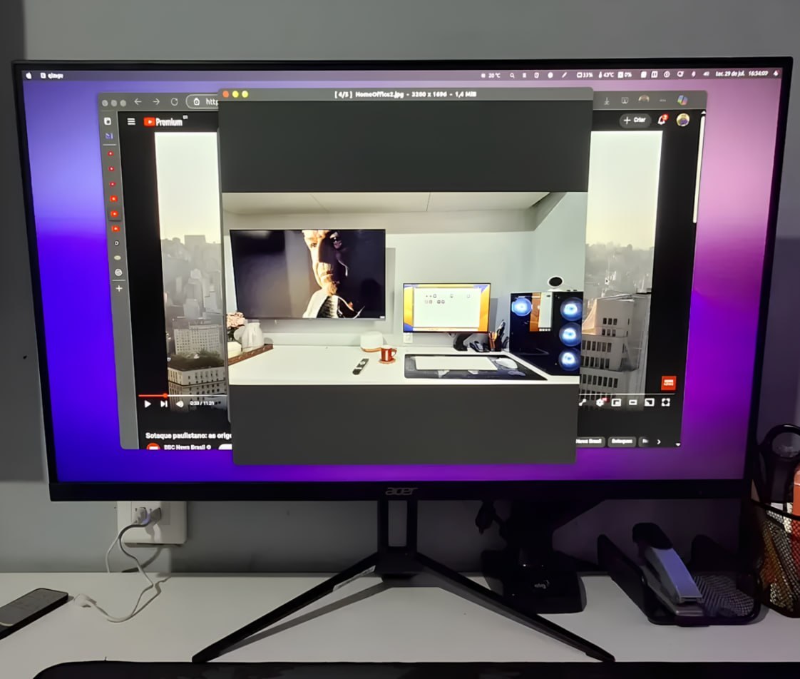🖥 Monitor Gamer 27" Acer Nitro KG3 120Hz 1ms