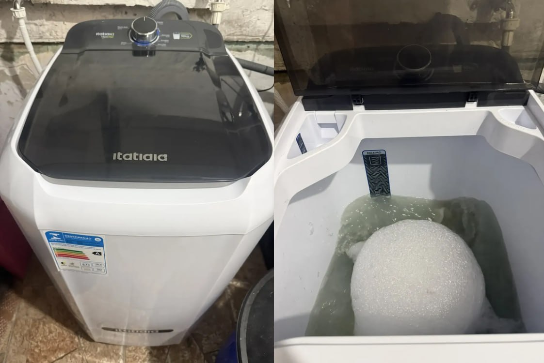 🧺 Tanquinho Itatiaia 10kg Lavadora Semiautomática Branca 127v