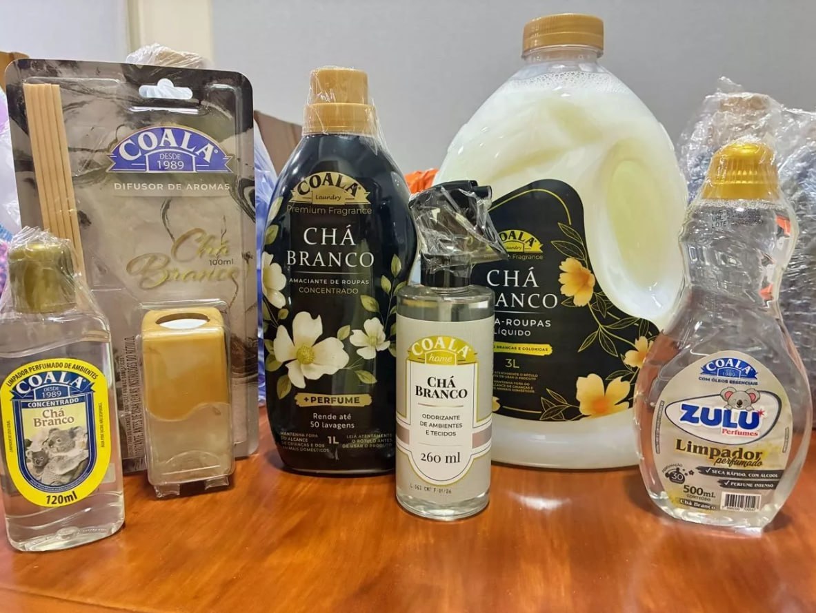 🐨 Kit Coala Laundry + Os Favoritos Chá Branco