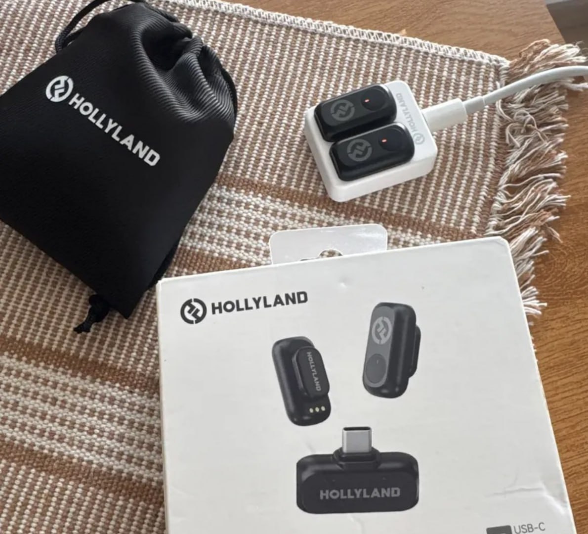 🎤 Microfone Lark A1 Hollyland Mini Usb-c