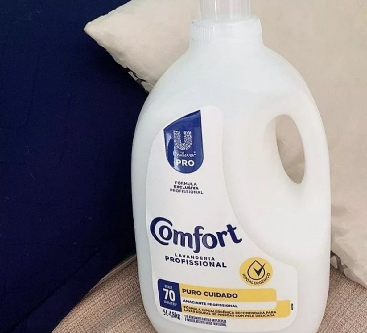 🫧 Amaciante Comfort Lavanderia Profissional Puro Cuidado 5L