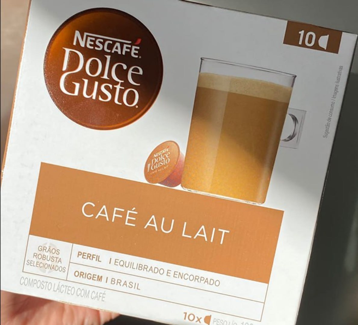 ☕️ Dolce Gusto Nescafe Café Au Lait 10 Cápsulas