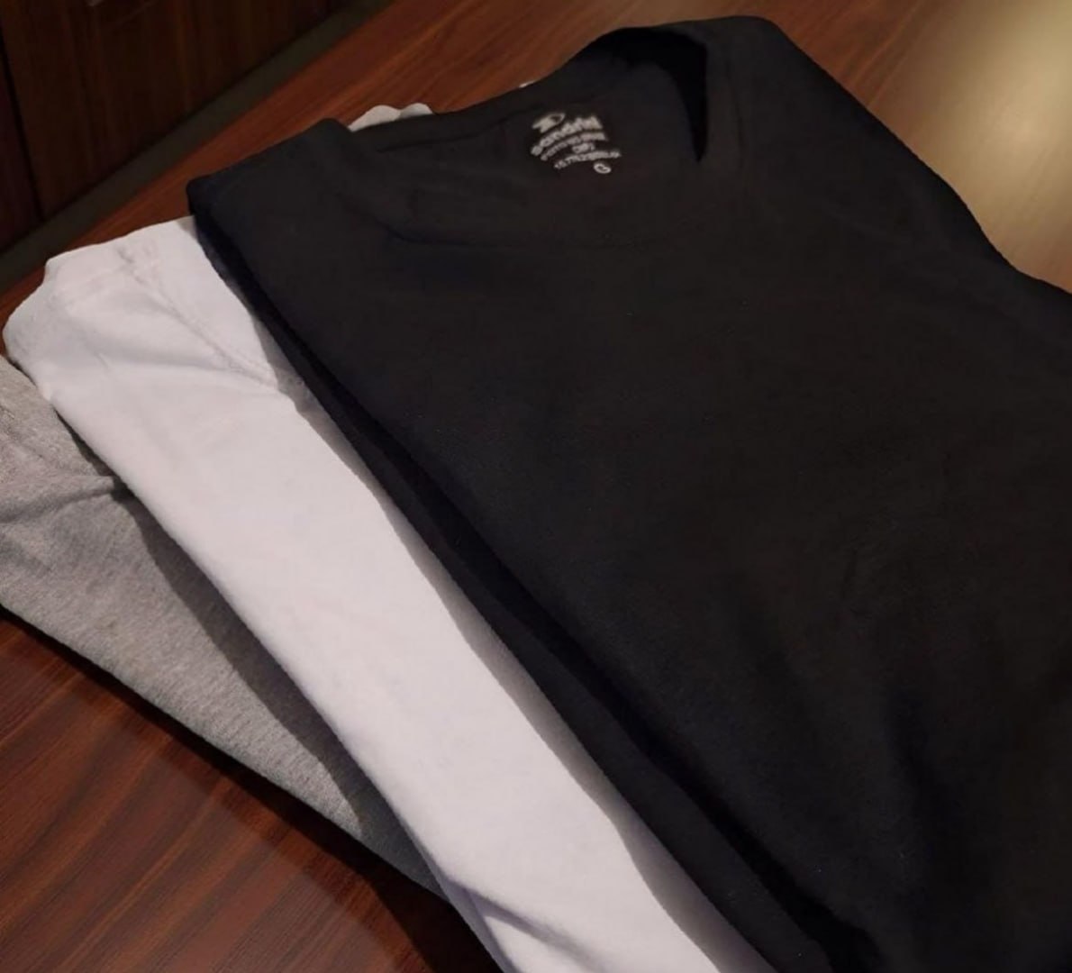 👕 Kit 3 Camisetas Algodão Dia Dia Sandrini