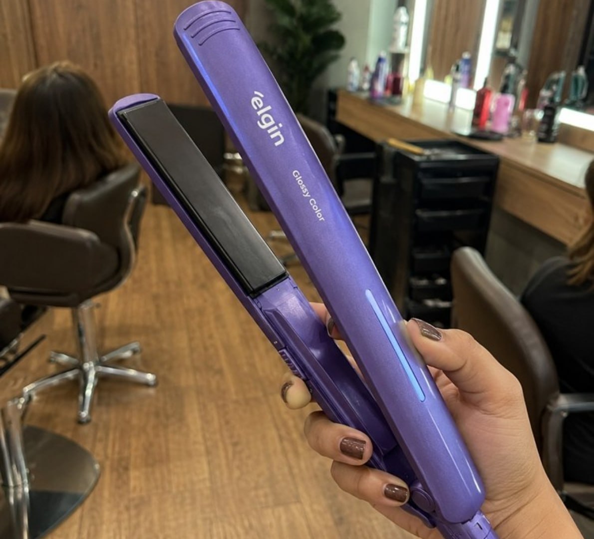 ✅ Prancha Alisadora Elgin Glossy Color Bivolt 230C