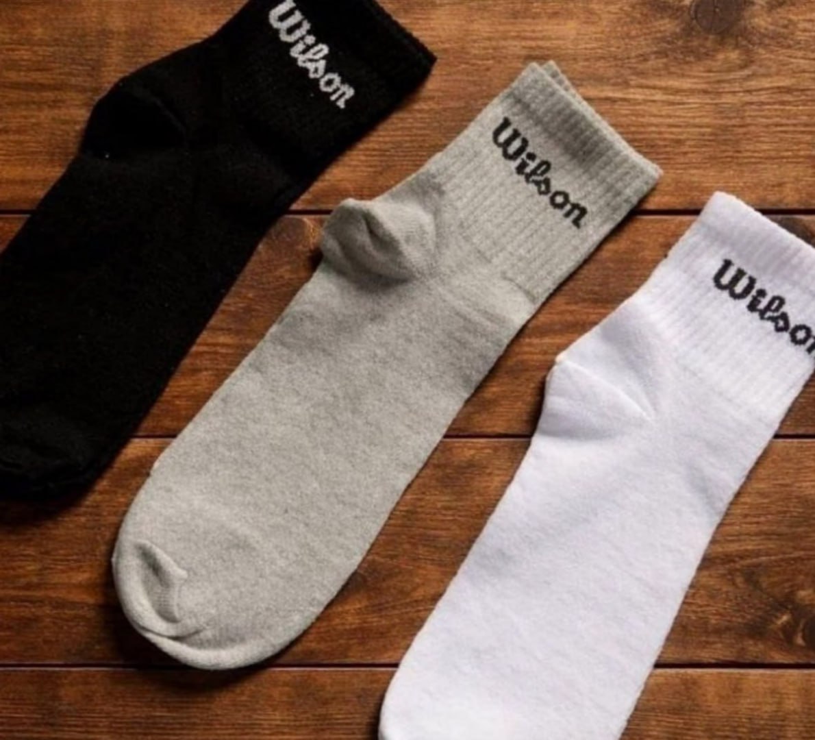 🧦 Kit 6 Pares Meias Wilson Cano Médio