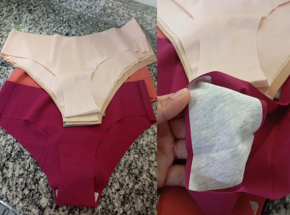 ✅ Kit 10 Calcinhas Tanga Sem Costura