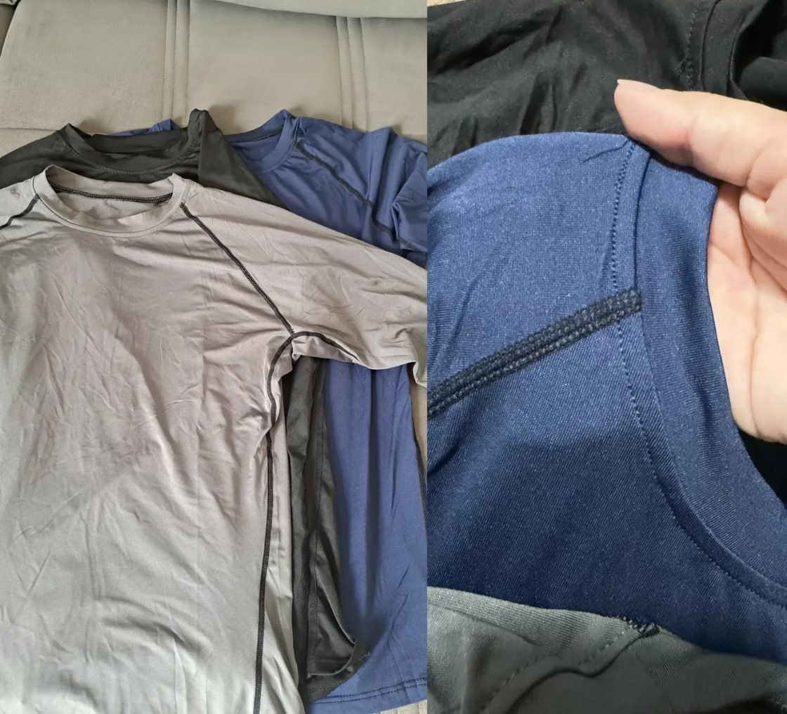 ☀️ Kit 3 Camisetas Térmicas Proteção Solauv50