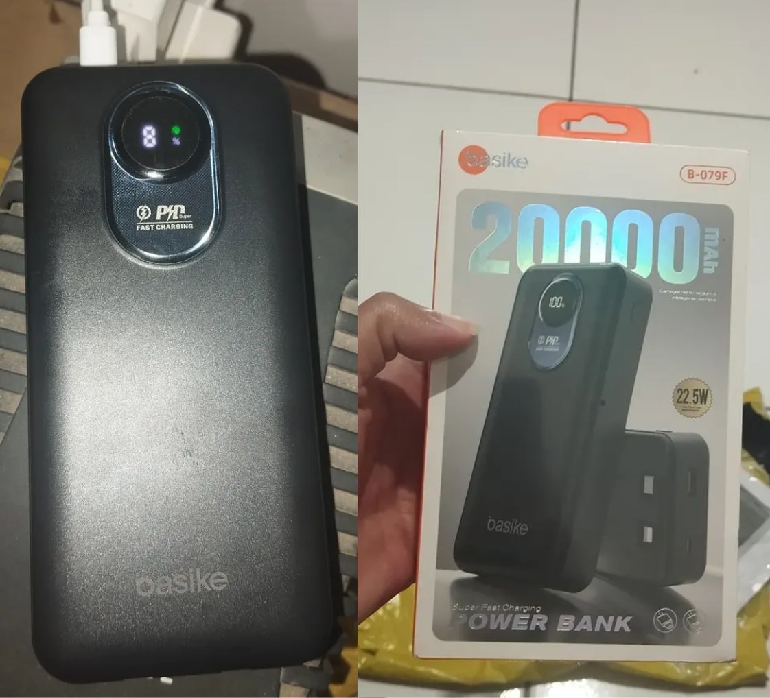 ⚡️ Power Bank Basike 30.000mAh Portátil 22.5W - Basike