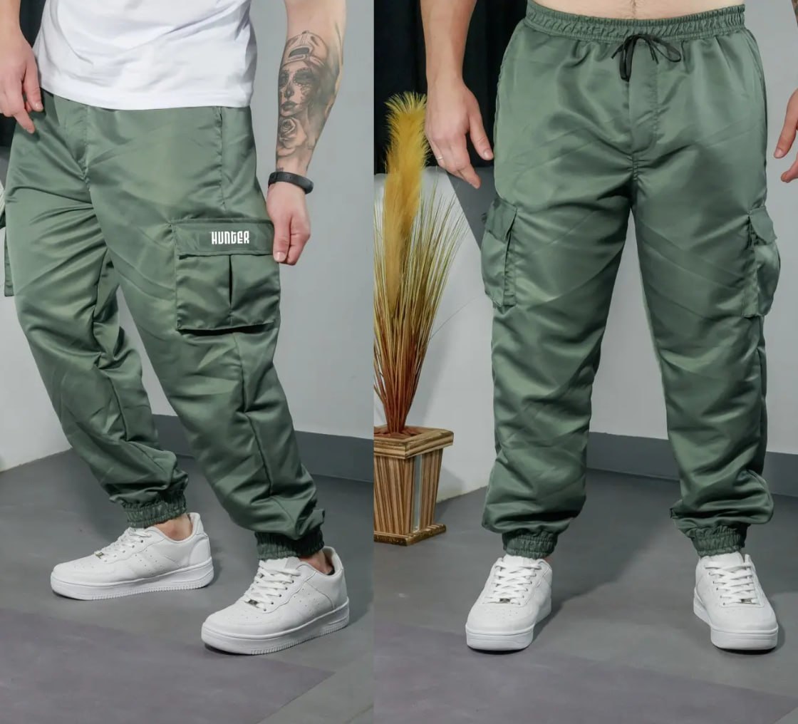 👖 Calça Cargo Corta Vento Jogger Unisex