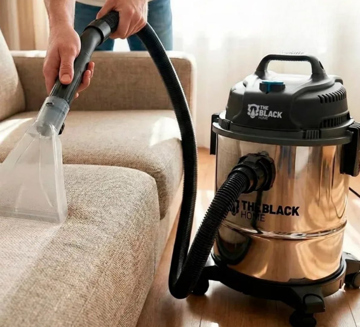 🌬 Aspirador Pó Água Inox Turbo 1200w 12l