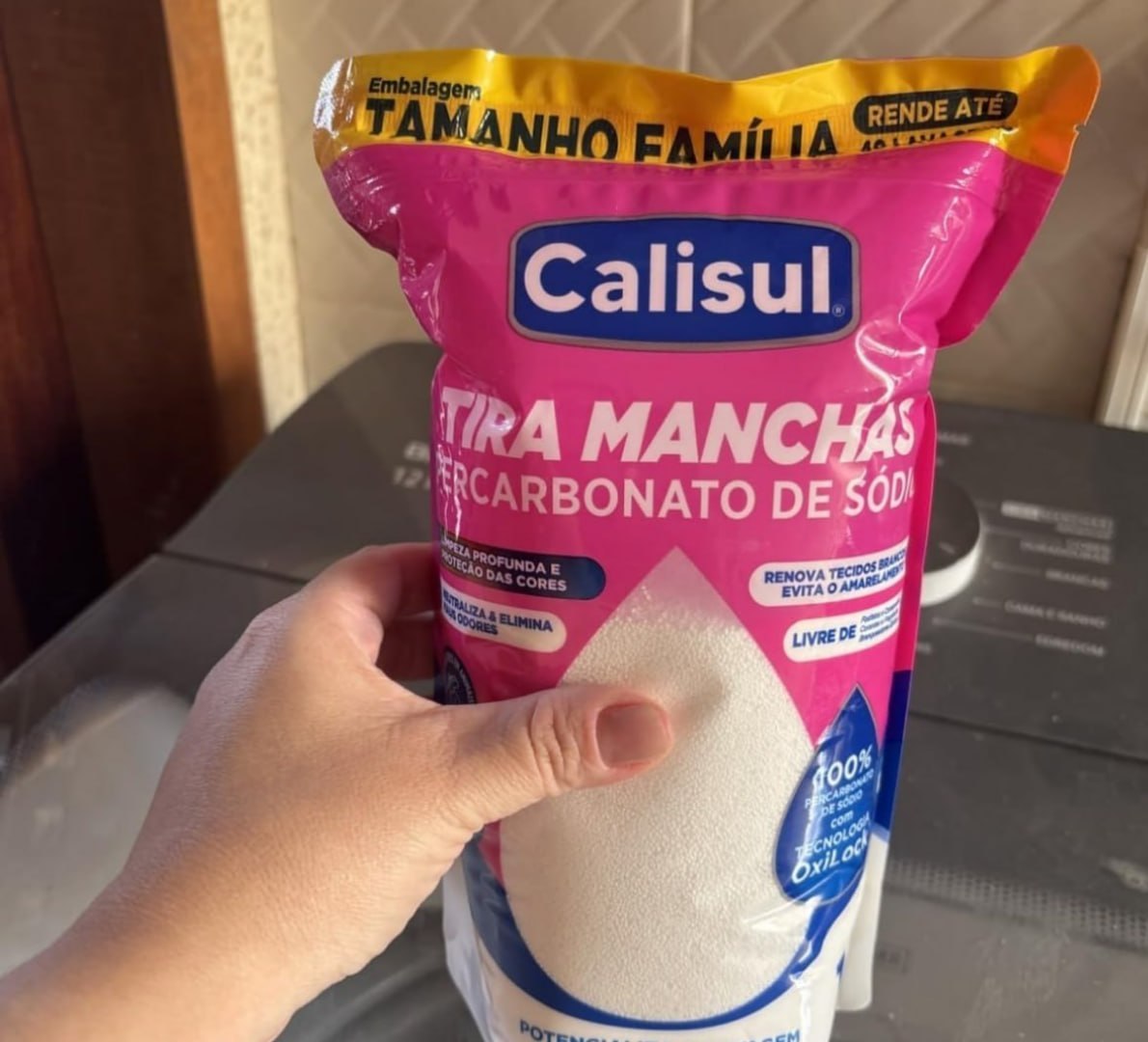 ✅ Percarbonato de Sódio 1kg - Calisul