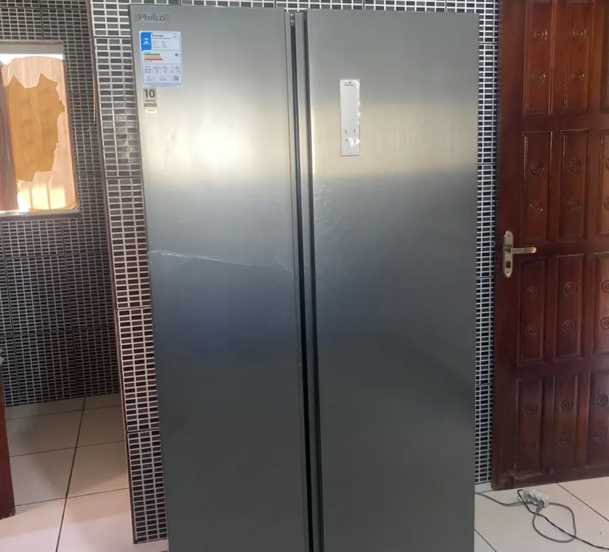 🧊 Philco Geladeira Inverter Frost Free Inox Com Freezer 437L 127v
