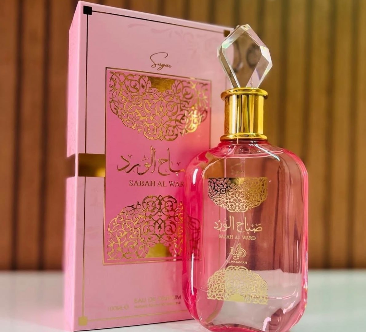 🌬 Perfume Árabe Sabah Al ward Sugar Feminino 100ML