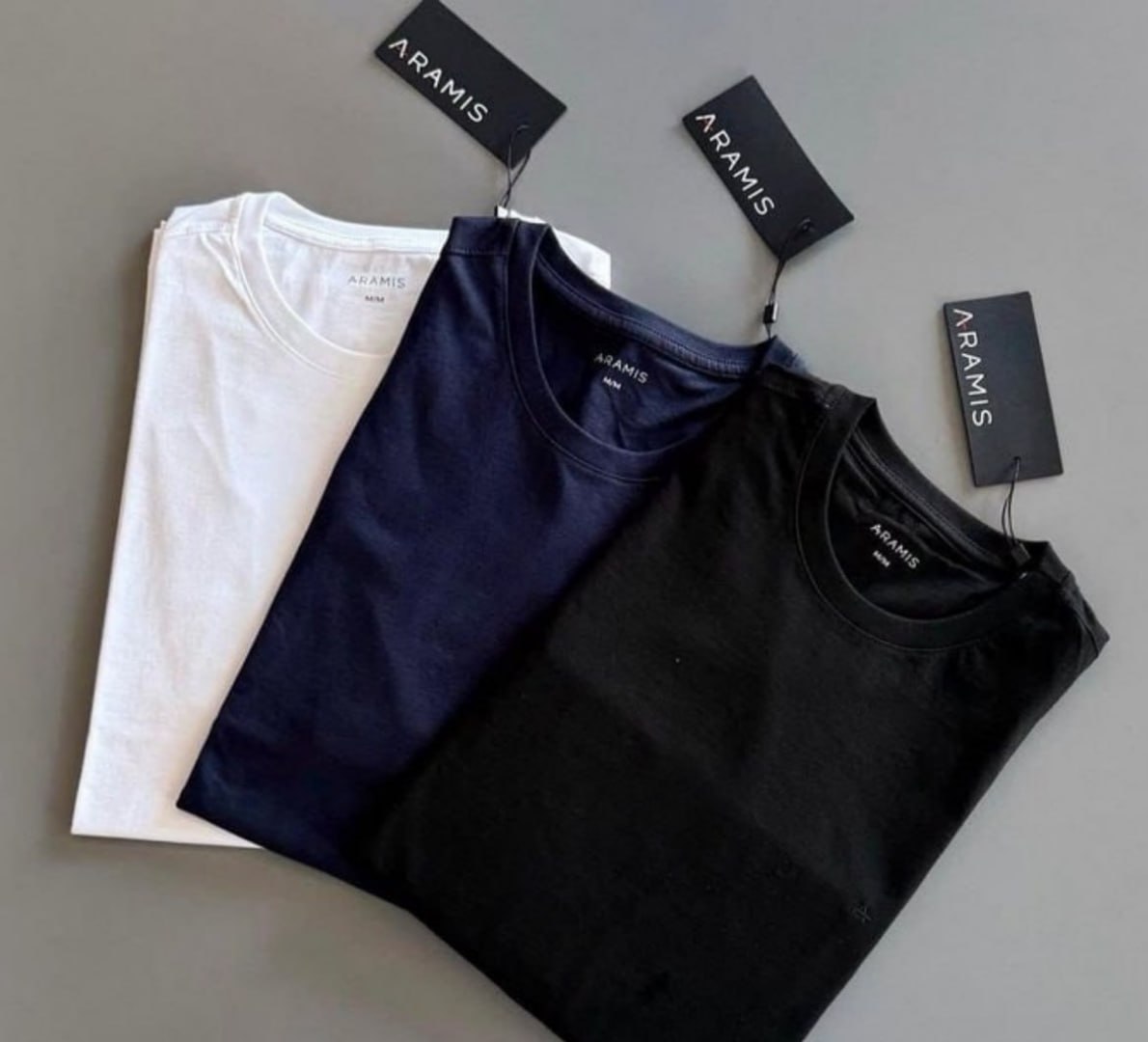 👕 Kit com 2 Camisetas Aramis Comfort+